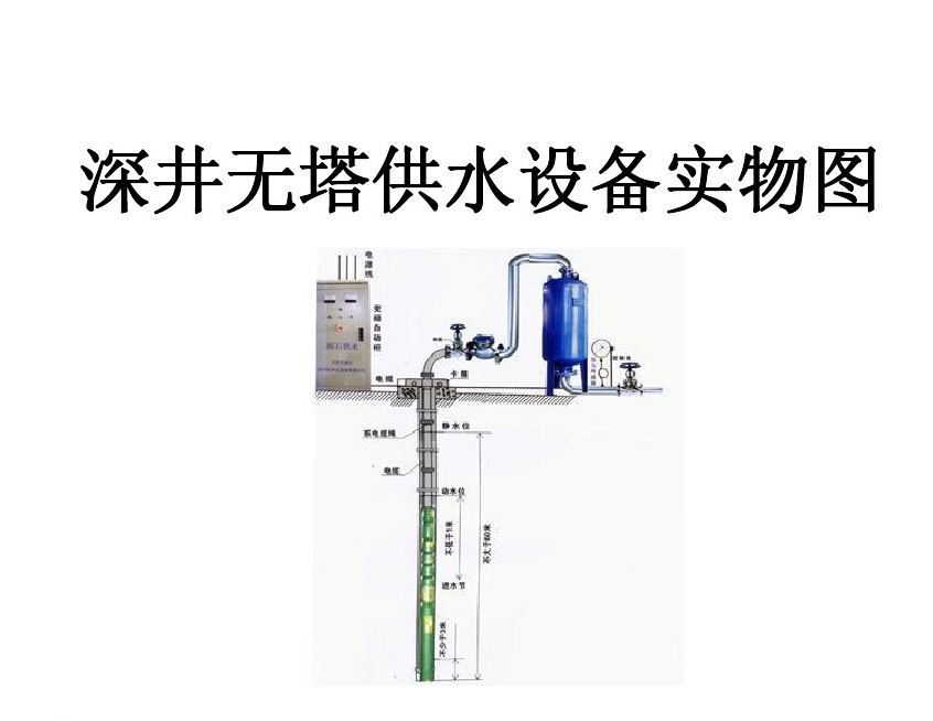 绥滨县井泵无塔式供水设备